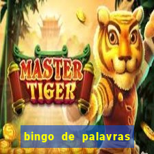 bingo de palavras cha de bebe